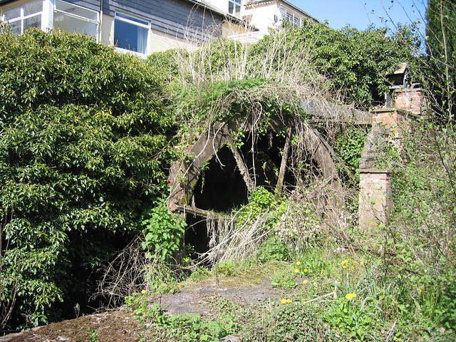 Charlton Mill, complete with its waterwheel