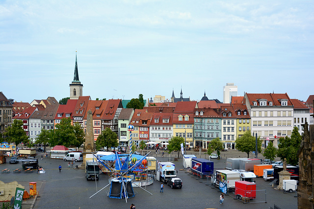 Erfurt 2017 – View of the Domplatz