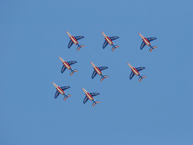 Patrouille de France (FAF601) over Athens (2019)