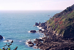 Moulin Huet Bay, Guernsey (Scan from 1996)