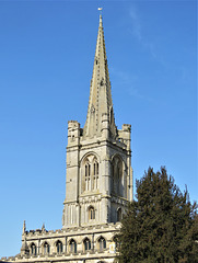 stamford all saints church, lincs (2) c15 tower and spire