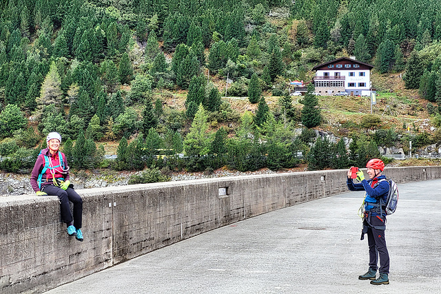 On The Schlegeis Dam