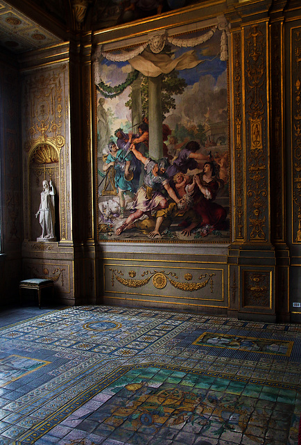 Un des magnifiques salons du Palais Pitti à Florence