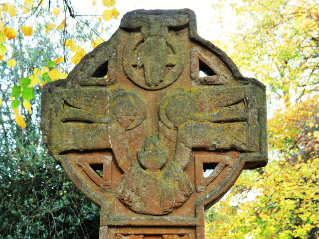 brompton cemetery, london,emmeline pankhurst, +1928, cross by julian phelps allan