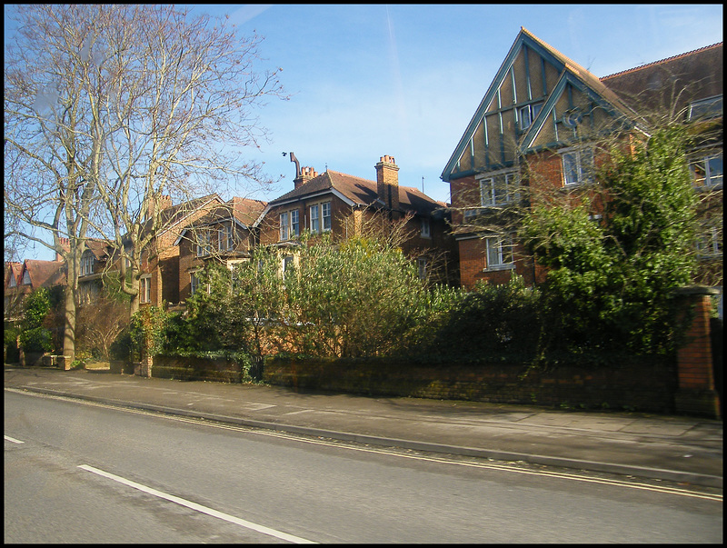 bussing up the Woodstock Road