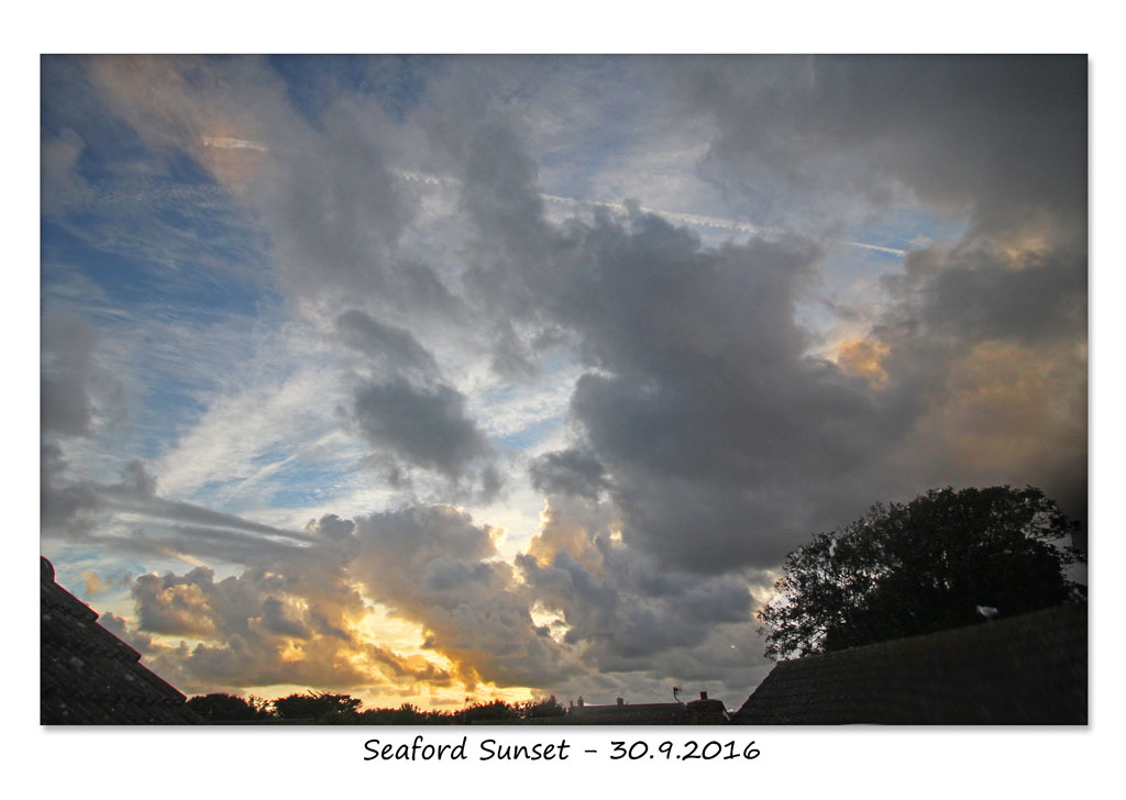 Seaford Sunset - 30 9 2016
