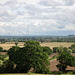 View over to Droitwich from Crutch Hill Trig Point (77m)