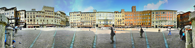 Siena. Piazza del Campo. ©UdoSm