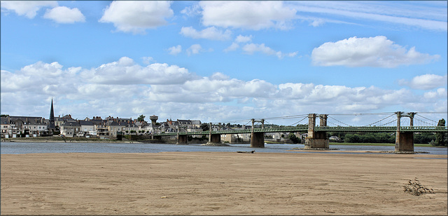 La Loire à Ingrandes (49) 15 juin 2013.