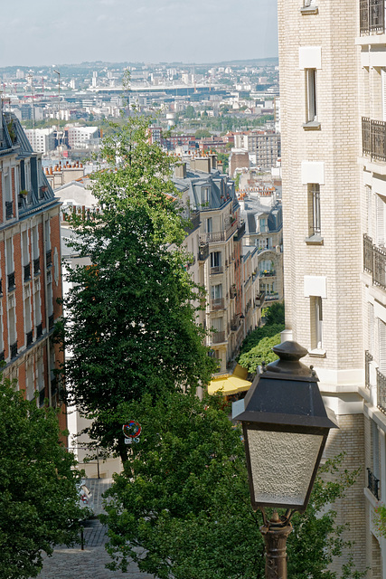 La banlieue nord vue de Montmartre