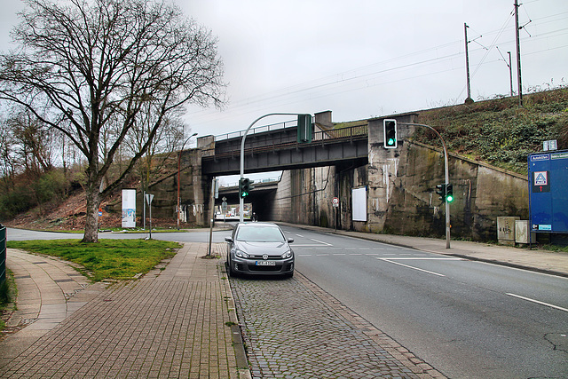 Cranger Straße, Eisenbahnbrücken (Herne-Baukau) / 8.04.2023