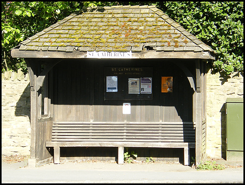 St Catherine's bus shelter