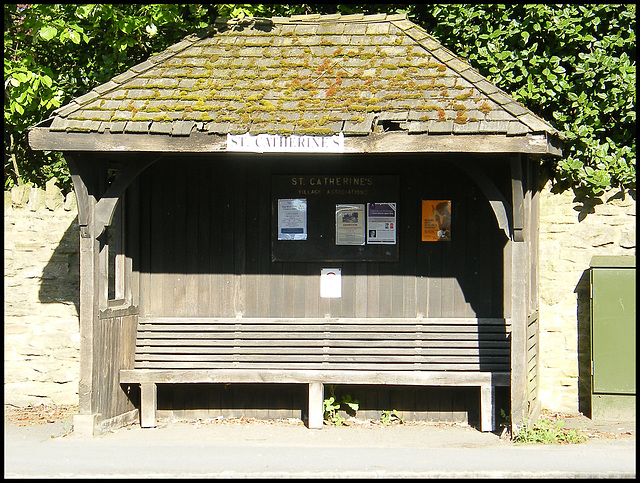 St Catherine's bus shelter