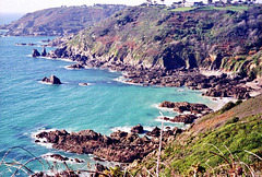 Moulin Huet Bay, Guernsey (Scan from 1996)