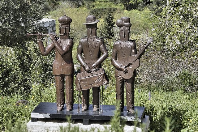 "The Three Angels of Music" – Artists’ Village, Ein Hod, Haifa District, Israel