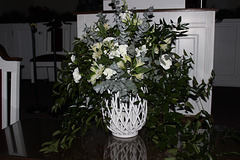 January 2,   It was our time to place the Floral Arrangement in our Church.  ! :)