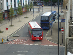 DSCF8354 First and Go-South Coast (Bluestar) buses in Southampton - 1 Jul 2017