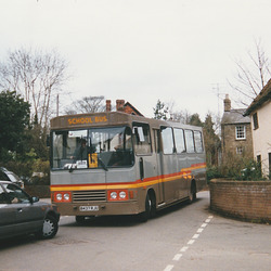 Sworders B437 RJU in Aston - 17 Mar 1998