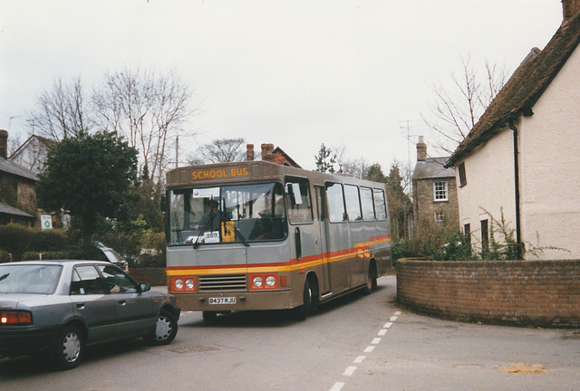 Sworders B437 RJU in Aston - 17 Mar 1998 Sworders B437 RJU in Aston - 17 Mar 1998