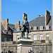 Statue de Mahé de La Bourdonnais à Saint Malo (35)