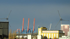 Balkonblick Richtung Altenwerder