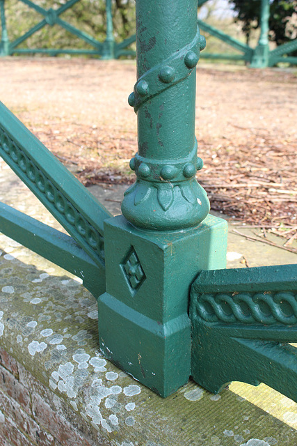 Detail of Bridge, Homersfield, Suffolk