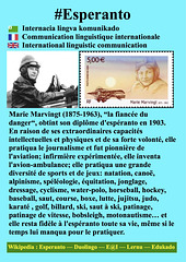 #Esperanto Marie Marvingt FR