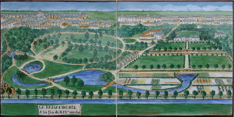 Le Potager des Princes (ou Parc de la Faisanderie) au XIXe siècle