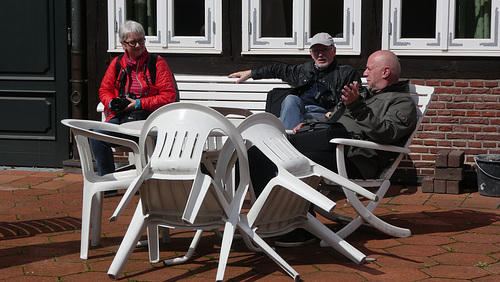 HH-Treffen 2018: Kleine Erholungspause im Innenhof