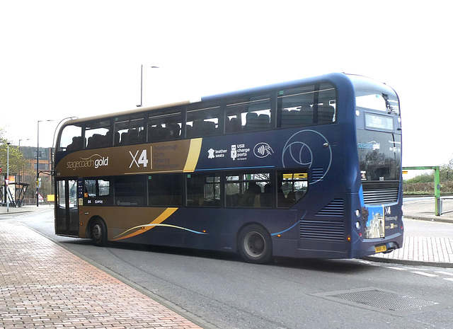 Stagecoach Midlands 11130 (SK68 LVB) in Peterborough - 21 Mar 2024 (P1170749)