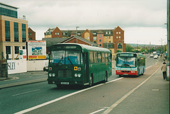 Former Ulsterbus XOI 2481 and Citybus (Belfast) BCZ 2791 - 5 May 2004