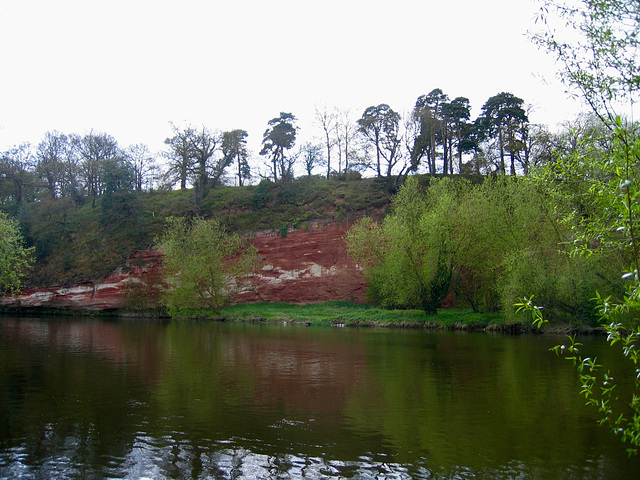 Redstone Rock on River Severn near Hartlebury