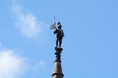 Romania, The Corvin Castle, The Figure of the Drummer on the Top of Spiel