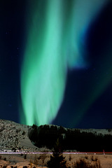 Lofoten, Leknes, Northern lights