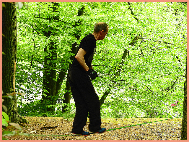 Tight rope Dancer   (balance  manager)