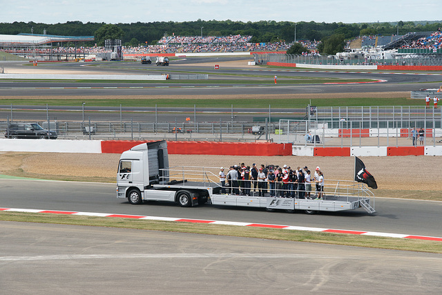 Drivers Parade - British F1 Grand Prix 2010