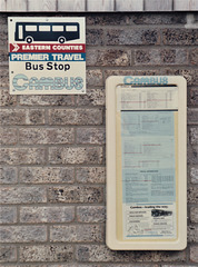 Signage at King St, Mildenhall - Aug 1985 (25-09)