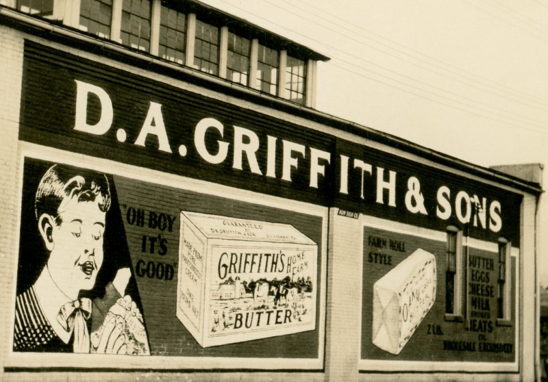 Oh Boy It's Good! D. A. Griffith & Sons, Uniontown, Pa. (Cropped)