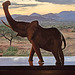 Sunset at Tsavo West (Explored)