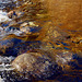 #54 Autumn colours reflected  in the river below Månafossen