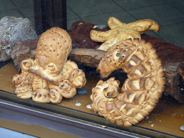 Lipari- Local Baker's Display