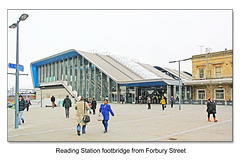 Reading Station footbridge - 5.2.2015