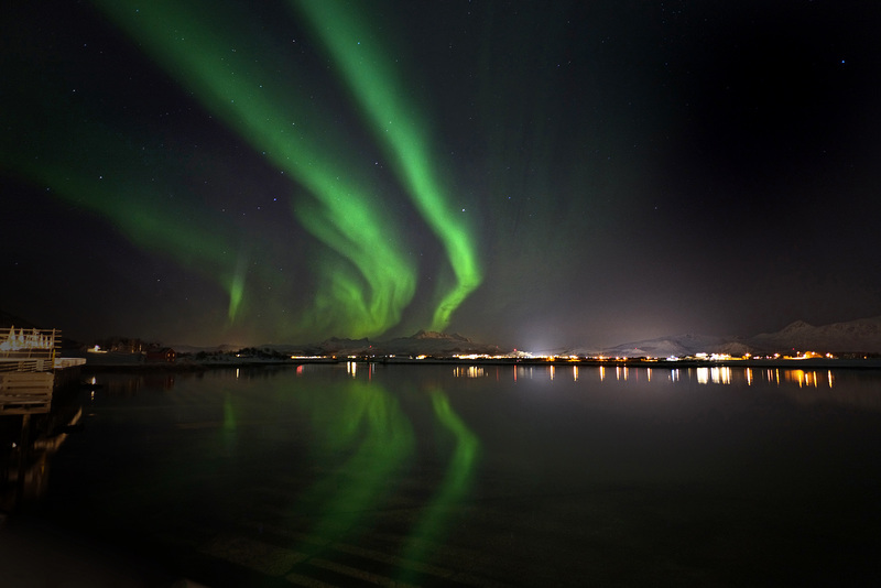 Lofoten, Leknes, Northern lights, it started like this...