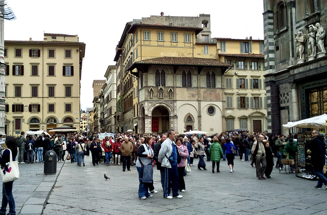 Domplatz in Florenz