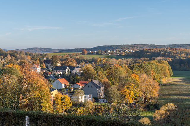 Aussicht nach Braunsdorf und Niederwiesa