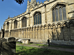 stamford all saints church, lincs (16) c13 arcading, c15 above