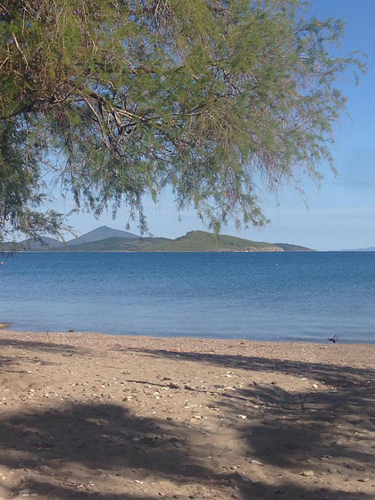 A beautiful view from the promenade at Yashi