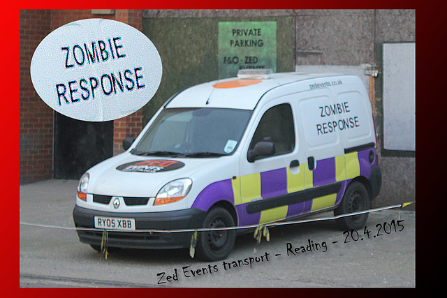 Zombie Response unit - Reading - 20.4.2015