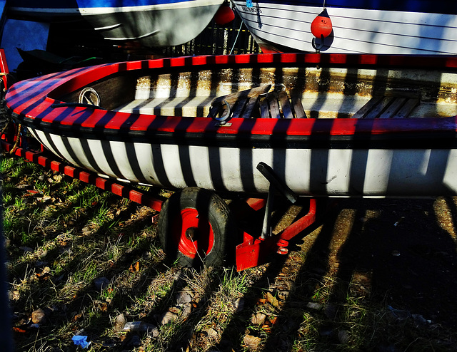 Shadows, Lines and Boats