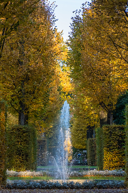 Springbrunnen im Schloßpark